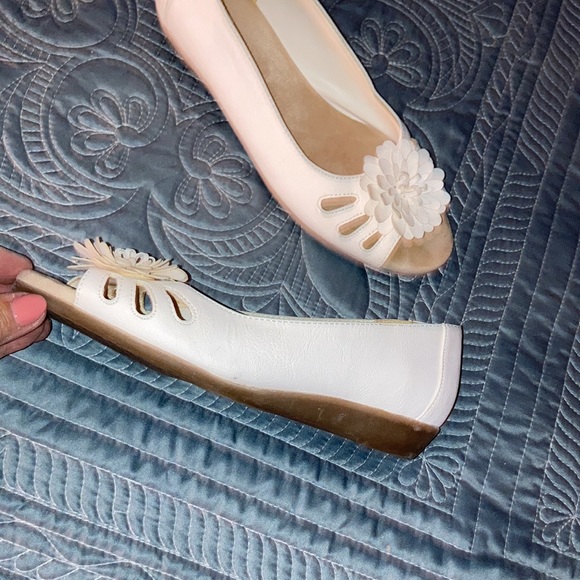 White Pumps - Picture 2 of 3